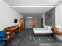 Tanei Angkor Resort and Spa客房内的一张或多张床位