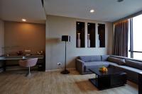 Qliq Damansara Hotel的休息区