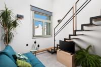 Lignum Suites Chania的休息区
