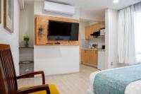 Suites Coben Apartamentos Amueblados的厨房或小厨房