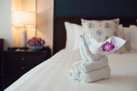 The Rose Residence, Bangkok客房内的一张或多张床位