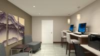Staybridge Suites - Cedar Park - Austin N by IHG的电视和/或娱乐中心