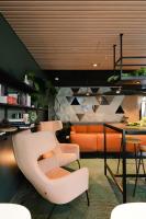 Citybox Bergen Danmarksplass的休息区