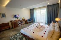Tanei Angkor Resort and Spa客房内的一张或多张床位