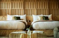 THE HIRAMATSU HOTELS & RESORTS KASHIKOJIMA客房内的一张或多张床位