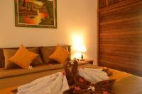 The Rahayu Cottage的休息区