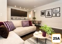 Sienna 41 Boutique Warsaw Apartments的休息区