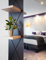 Holiday Inn - the niu, Air Frankfurt Messe by IHG客房内的一张或多张床位