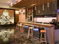 马六甲宜必思酒店酒廊或酒吧区