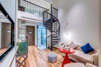 Happy Dragon City Culture Hotel-Tianjin Draum Tower &amp; Dayuecheng shopping mall的休息区