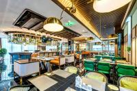 Happy Dragon City Culture Hotel-Tianjin Draum Tower &amp; Dayuecheng shopping mall的休息区