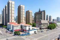 天津景观或在酒店看到的城市景观