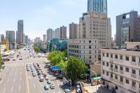 天津景观或在酒店看到的城市景观