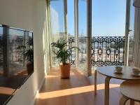 Vivienda Bendicho- CATEDRAL的阳台或露台