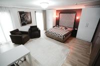 Kubbe House客房内的一张或多张床位