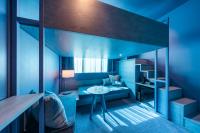 toggle hotel suidobashi TOKYO客房内的一张或多张床位