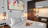Revier Hotel - Dubai客房内的一张或多张床位