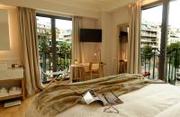 Niche Hotel Athens客房内的一张或多张床位