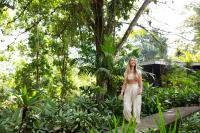 Chachagua Rainforest Hotel &amp; Hot Springs外面的花园