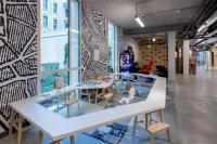 MEININGER Hotel Bordeaux Gare Saint-Jean的休息区