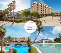 PortAventura Hotel Roulette - Includes unlimited access to PortAventura Park & 1 access to Ferrari Land内部或周边的泳池