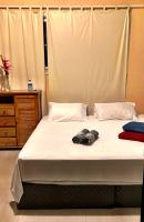 Hostel Morada do sol Paraty客房内的一张或多张床位