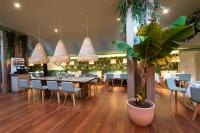 巴塞罗那雅典娜公寓式酒店餐厅或其他用餐的地方