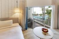 Shangri-La The Marina, Cairns客房内的一张或多张床位
