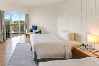 Shangri-La The Marina, Cairns客房内的一张或多张床位