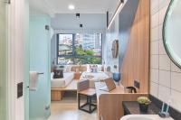 lyf Farrer Park Singapore的休息区