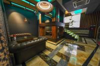 Hotel Havana Loznica的休息区