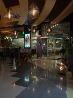 Hotel Havana Loznica餐厅或其他用餐的地方