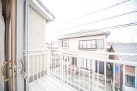 Miraie Yokkaichi Tomida的阳台或露台