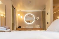 Relais Forte Benedek Wine & SPA - Adults Only客房内的一张或多张床位