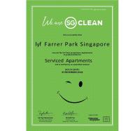 lyf Farrer Park Singapore的证书、奖牌、标识或其他文件
