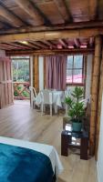 Villa Ester Hostel Vereda Cay客房内的一张或多张床位