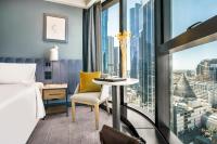 voco Melbourne Central的休息区