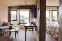 Boutiquehotel DAS ZEITWERT客房内的一张或多张床位