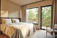 Boutiquehotel DAS ZEITWERT客房内的一张或多张床位