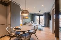 Apartamentos Core Suites Valencia的休息区