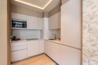 Apartamentos Core Suites Valencia的厨房或小厨房