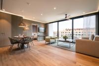 Apartamentos Core Suites Valencia的休息区