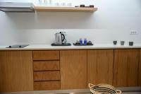 Central Hostel Oia的厨房或小厨房