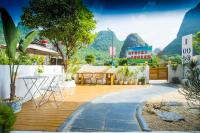 山景或在the country house看到的山景