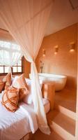 Terra Cottages Bali客房内的一张或多张床位