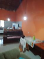 Casa de temporada Lindas Cachoeiras 10的休息区