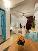 Villa Tiê Paraty客房内的一张或多张床位