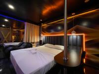 Adrenalina Motel Itaquera - Arena Corinthians客房内的一张或多张床位