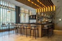 格拉纳达中心酒店酒廊或酒吧区