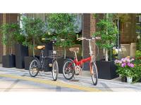 在Eins,Inn Umeda Higashi - Vacation STAY 29915v内部或周边骑自行车